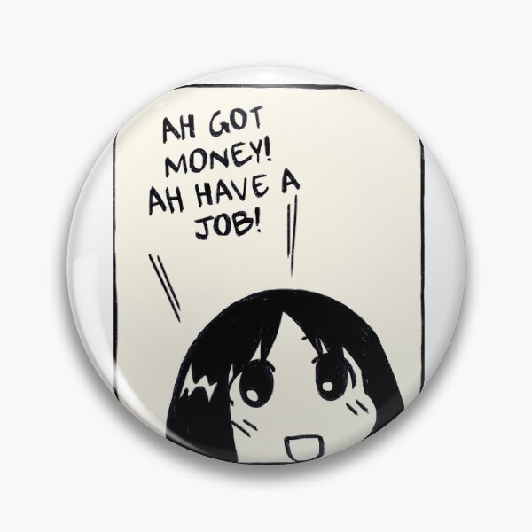 Artikelvorschau, Ich zeichne den Job und das Geld Osaka Panel / ah habe Geld ah habe einen Job / lustig Azumanga Daioh entworfen und verkauft von RansRoom.