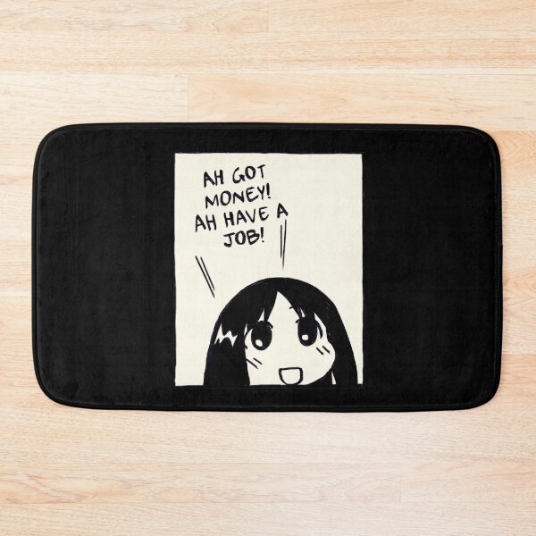 Item preview, I draw the job and money osaka panel / ah got money ah have a job / funny azumanga daioh designed and sold by RansRoom.