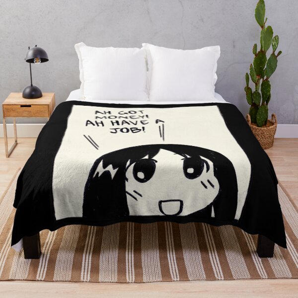 Item preview, I draw the job and money osaka panel / ah got money ah have a job / funny azumanga daioh designed and sold by RansRoom.