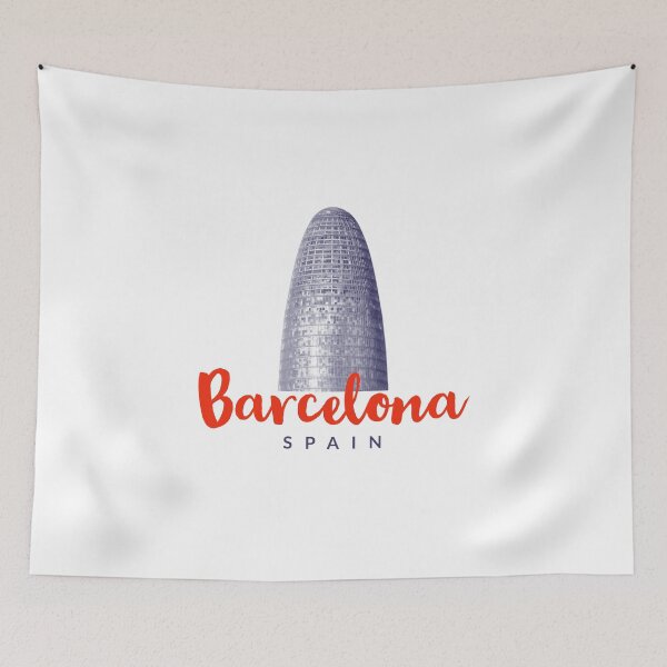 Item preview, BARCELONA MONUMENTS BUILDING SPAIN EUROPE designed and sold by Tropical Blood.