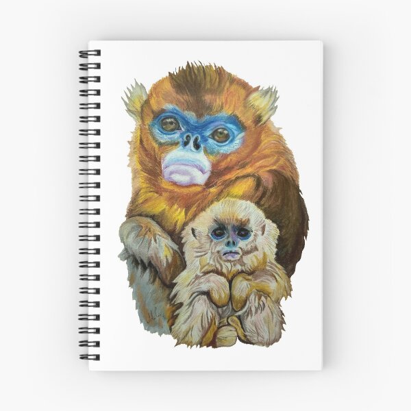 Item preview, Snub-nosed Monkeys designed and sold by MariaSibireva.