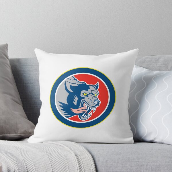 Item preview, Angry Wolf Wild Dog Head Circle Retro designed and sold by patrimonio.