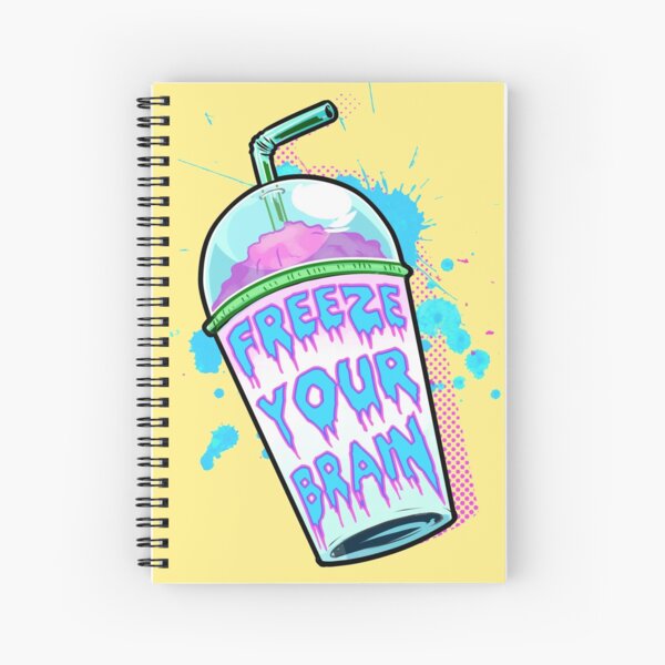 Freeze Your Brain Spiral Notebook