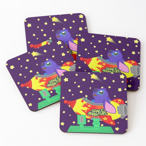 Item preview, Blue Rocket Stitch w/Starry Background designed and sold by Dottypokey.