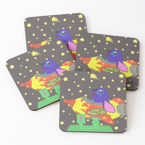 Item preview, Blue Rocket Stitch w/Light Starry Background designed and sold by Dottypokey.