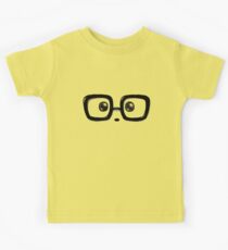 Geek Chic Panda Eyes Kids Tee