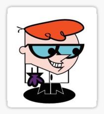Dexter- Dexter's Laboratory Sticker