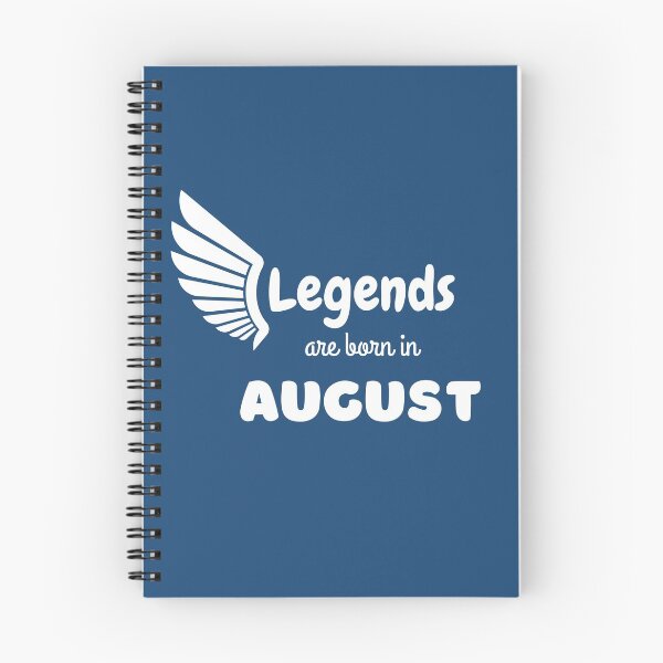 Item preview, Legends are born in August designed and sold by Coczzi.