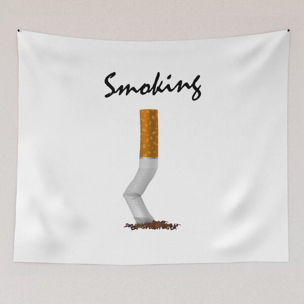 Item preview, Smoking-cigarette butt- designed and sold by DRIPPED-STORE.