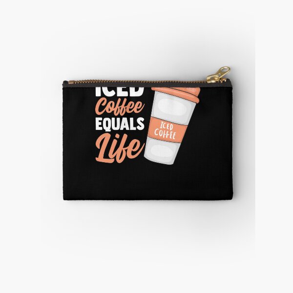 Item preview, Iced Coffee Equals Life Ice Coffee Mocha Love Ice Coffee designed and sold by Nessshirts.