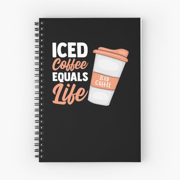 Item preview, Iced Coffee Equals Life Ice Coffee Mocha Love Ice Coffee designed and sold by Nessshirts.