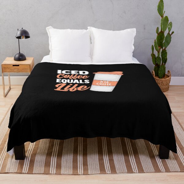 Item preview, Iced Coffee Equals Life Ice Coffee Mocha Love Ice Coffee designed and sold by Nessshirts.