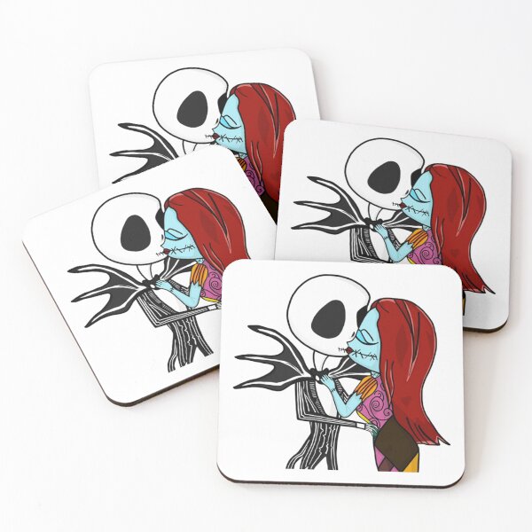Item preview, Jack and Sally kiss  designed and sold by Offyourbackprin.