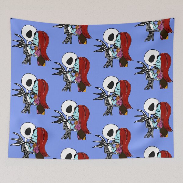 Item preview, Jack and Sally kiss  designed and sold by Offyourbackprin.
