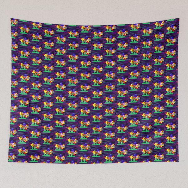 Item preview, Blue Rocket Stitch w/Smudge Background designed and sold by Dottypokey.