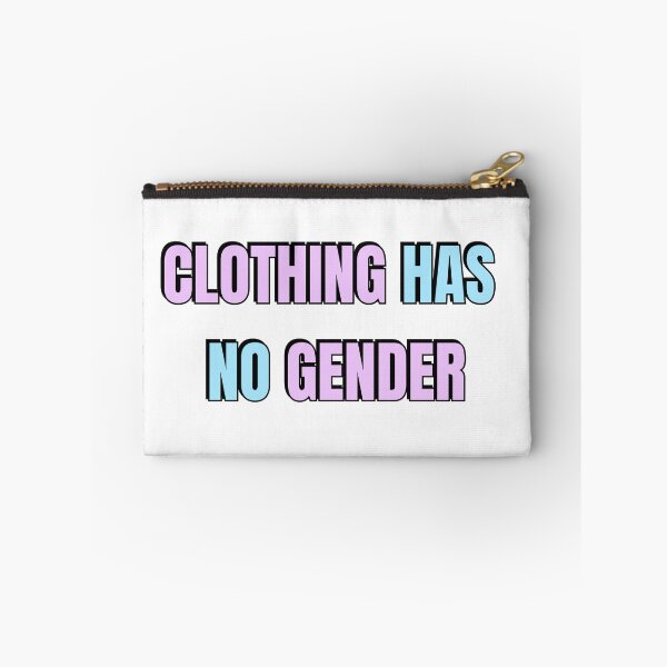 Item preview, CLOTHING HAS NO GENDER pink and blue designed and sold by Inspirationmotivation.