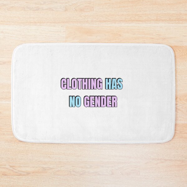Item preview, CLOTHING HAS NO GENDER pink and blue designed and sold by Inspirationmotivation.