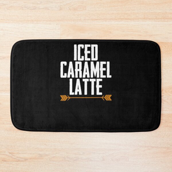 Item preview, Iced Caramel Latte Ice Coffee Mocha Brew Coffee Drinker designed and sold by Nessshirts.