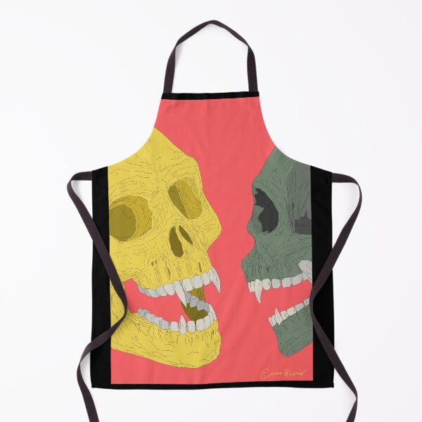 Item preview, Vampire skull original artwork with red background designed and sold by GorillaBark.