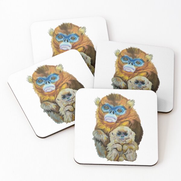 Item preview, Snub-nosed Monkeys designed and sold by MariaSibireva.