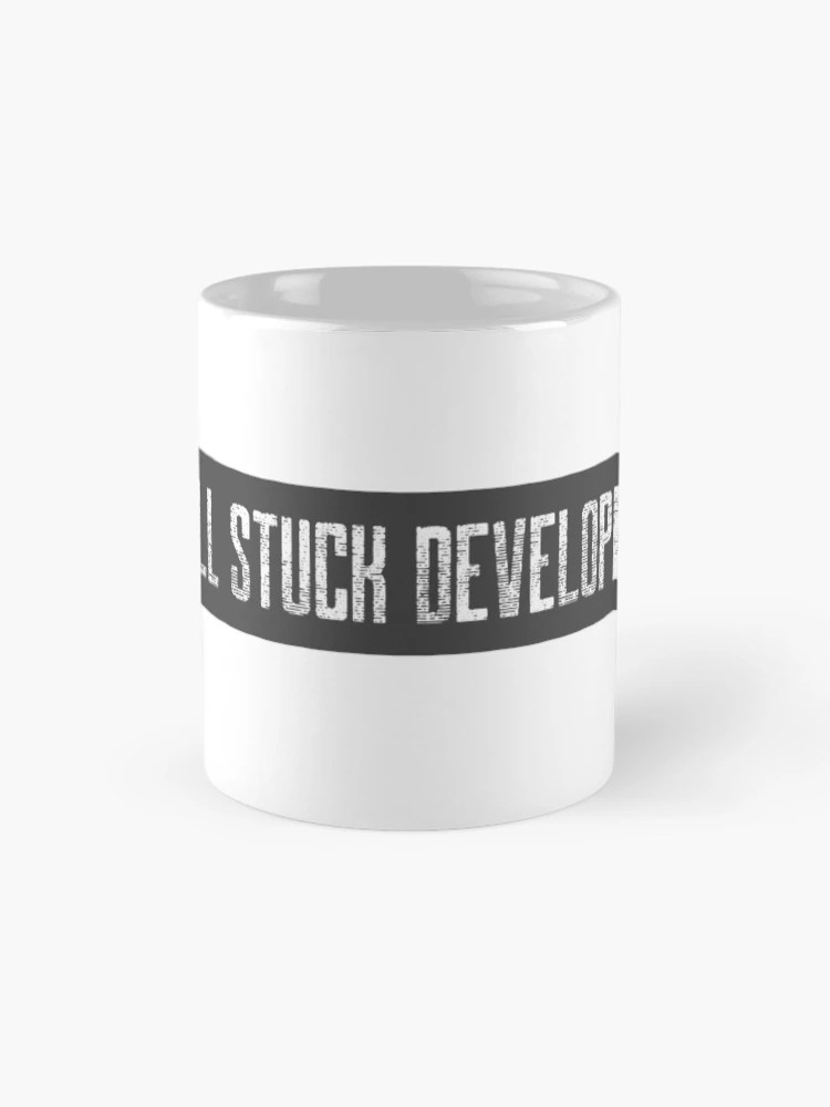 Thumbnail 4 of 6, Coffee Mug, Full Stuck Developer designed and sold by FoxCodeCreation.