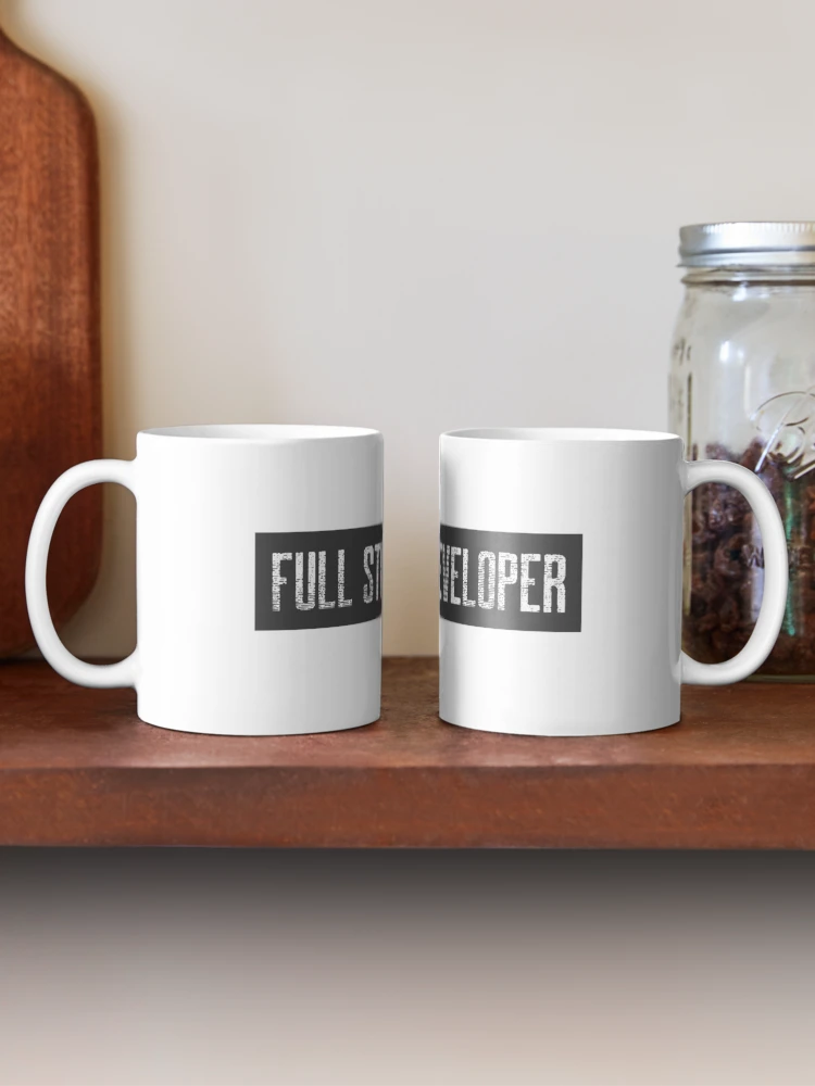 Thumbnail 2 of 6, Coffee Mug, Full Stuck Developer designed and sold by FoxCodeCreation.