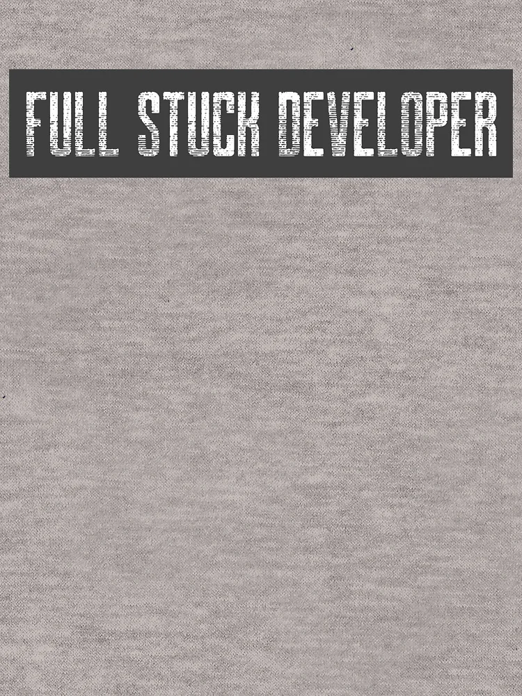 Thumbnail 6 of 6, Zipped Hoodie, Full Stuck Developer designed and sold by FoxCodeCreation.