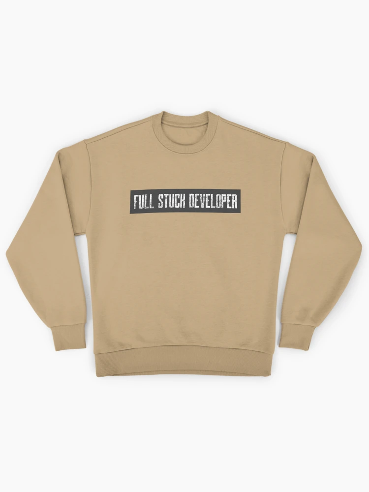 Thumbnail 1 of 6, Premium Oversized Sweatshirt, Full Stuck Developer designed and sold by FoxCodeCreation.