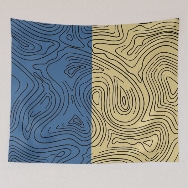 Item preview, liquid nordic pattern designed and sold by LIRAZ ZIV.