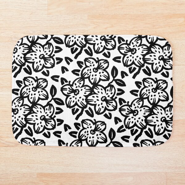 Item preview, Patrón ilustrado de flor de cerezo japonesa designed and sold by mattraski.