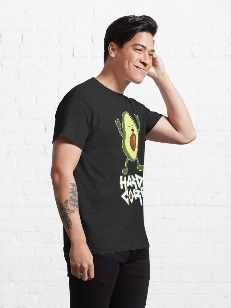 Alternate view of Hard Core Pun Death Metal Vegan Festival Metalcore Classic T-Shirt