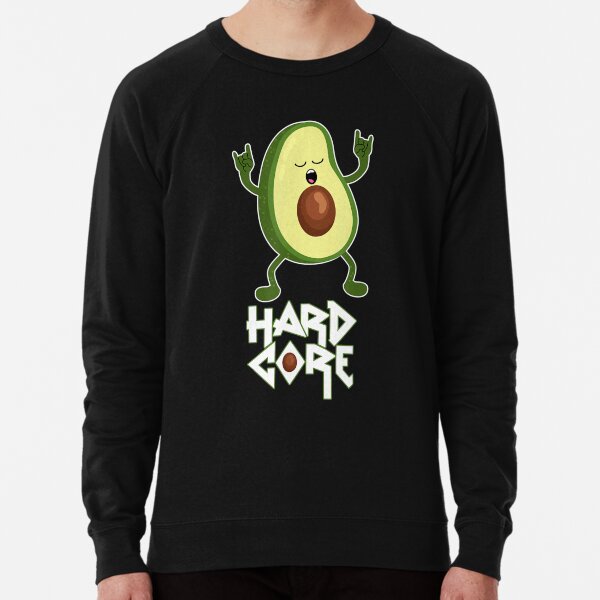 Hard Core Pun Death Metal Vegan Festival Metalcore Lightweight Sweatshirt