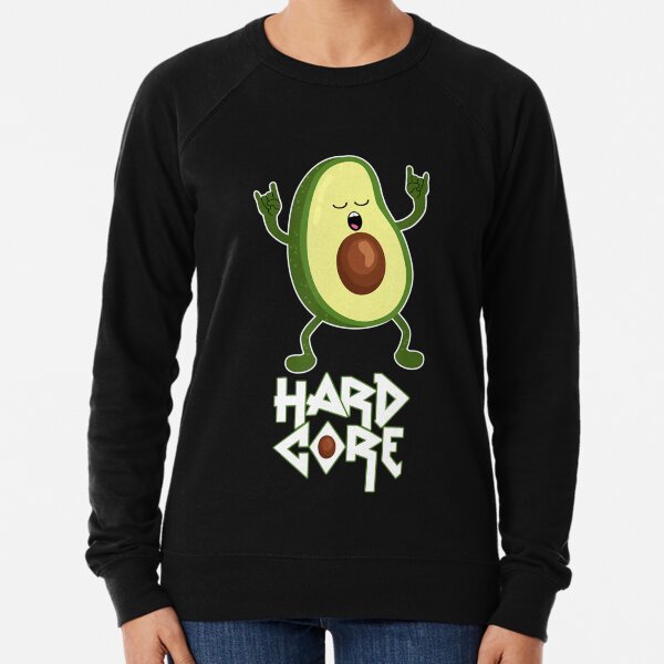 Hard Core Pun Death Metal Vegan Festival Metalcore Lightweight Sweatshirt