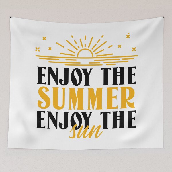 Item preview, Enjoy The Summer Enjoy The Sun designed and sold by YOYOCollection.