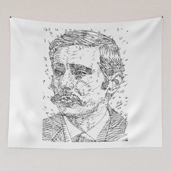 Item preview, H. G. WELLS - pencil portrait .1 designed and sold by lautir.