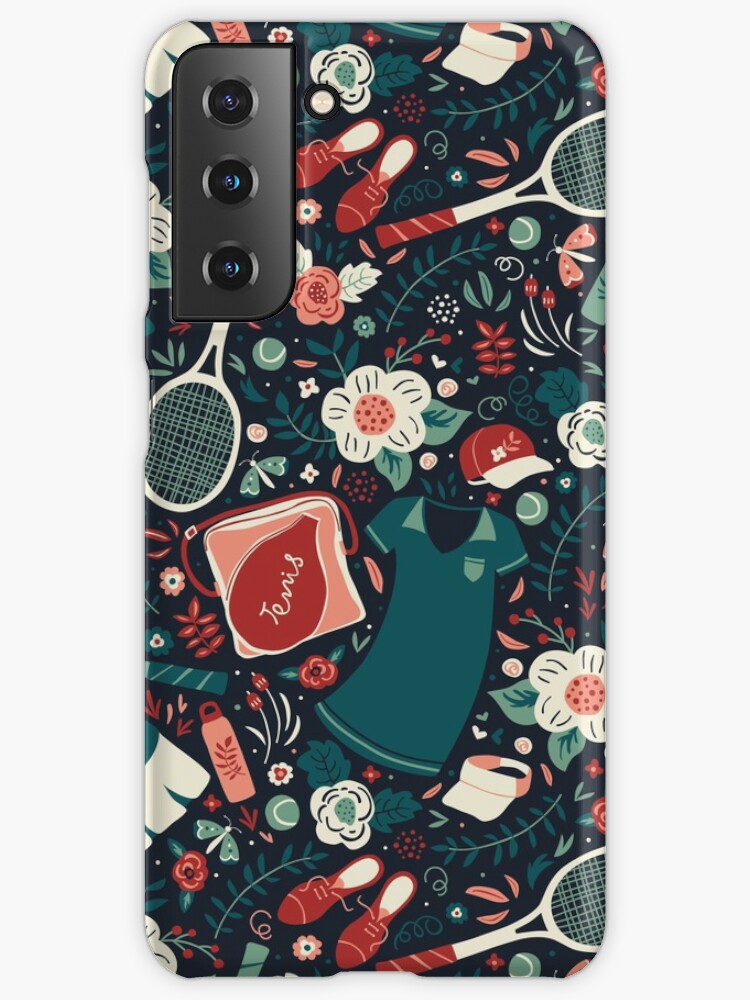 Thumbnail 1 of 4, Samsung Galaxy Phone Case, Tennis Style designed and sold by Anna Deegan.