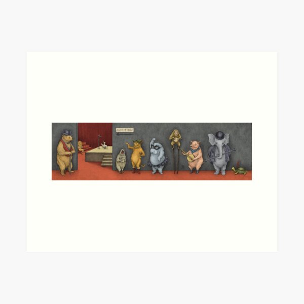 Audition Art Print