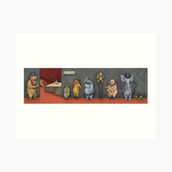 Audition Art Print