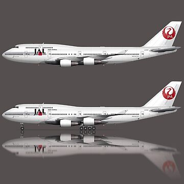 Japan Airlines 747-400 2 | Sticker