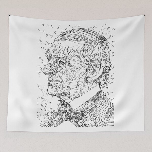 Item preview, RALPH WALDO EMERSON pencil portrait .1 designed and sold by lautir.