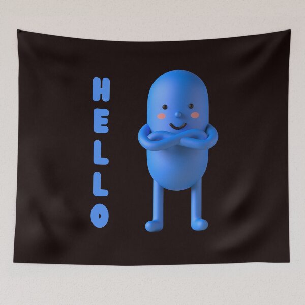 Item preview, Hello Blue One designed and sold by Branka.