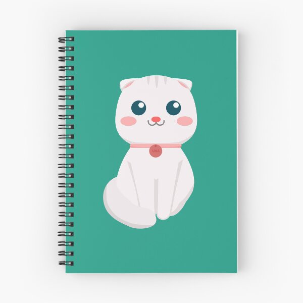 Item preview, Cute Cat Cartoon (Una) designed and sold by createdbyaldrin.