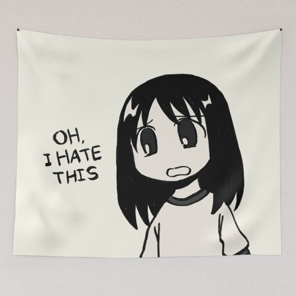 Item preview, I draw oh i hate this osaka manga panel / funny azumanga daioh meme designed and sold by RansRoom.