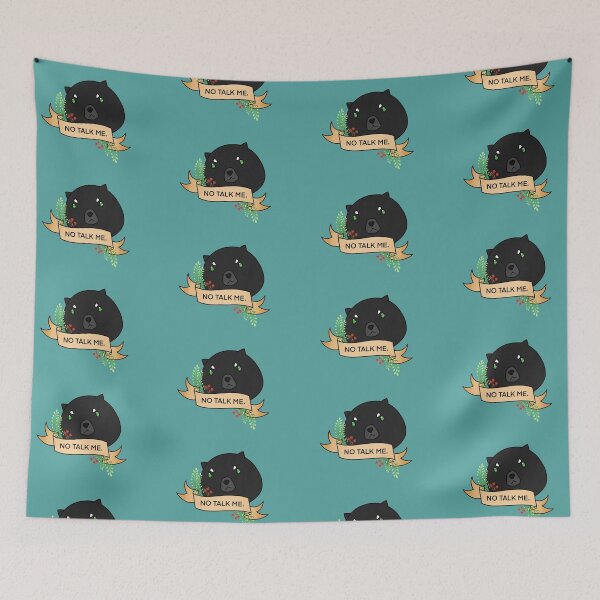 Item preview, ‘No Talk Me’ designed and sold by RangerHolly.
