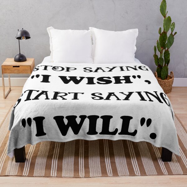 Item preview, stop saying i wish start saying i will designed and sold by sbrstore.