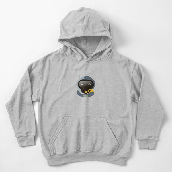 space station gaming Kids Pullover Hoodie