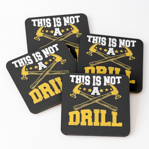 Item preview, This is not a drill for Woodworker designed and sold by fatshirt.