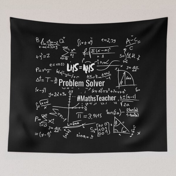 Item preview, Problem Solver Math Teacher designed and sold by CRAZY-T.