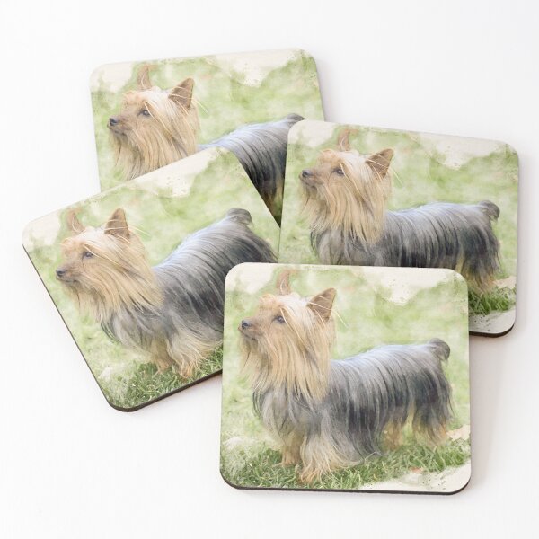 Item preview, Silky Terrier designed and sold by TheresPawprints.