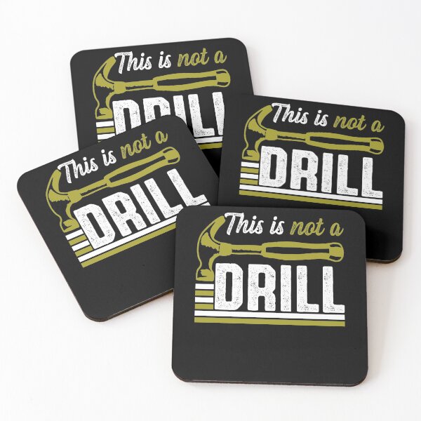 Item preview, This is not a drill for Woodworker designed and sold by fatshirt.